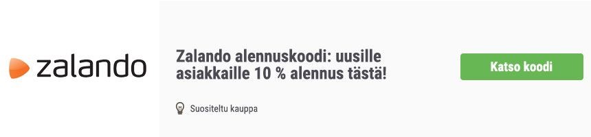 Zalando alennuskoodi 2017